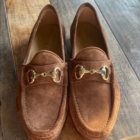 Shoes | Todd Snyder Yuketen Mocischia Horsebit Suede Brown  display picture 1